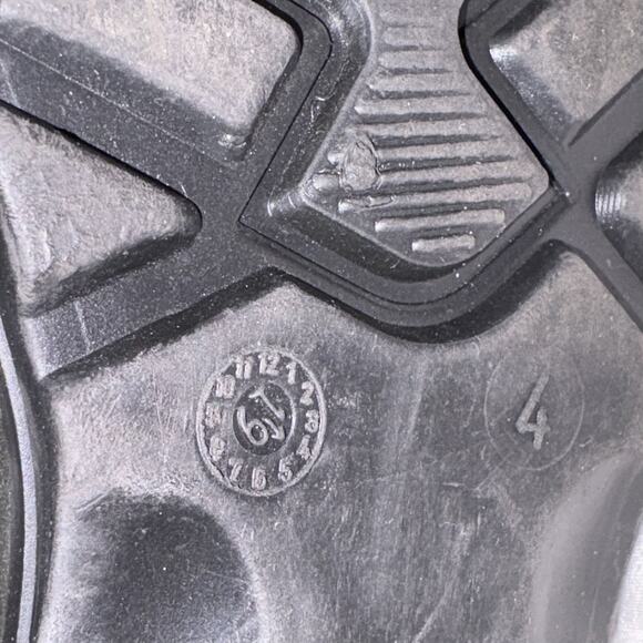 Northerner Waterproof Black Kids Rain Boots Rubber Size 4 Heavy Duty EUC - Picture 10 of 10